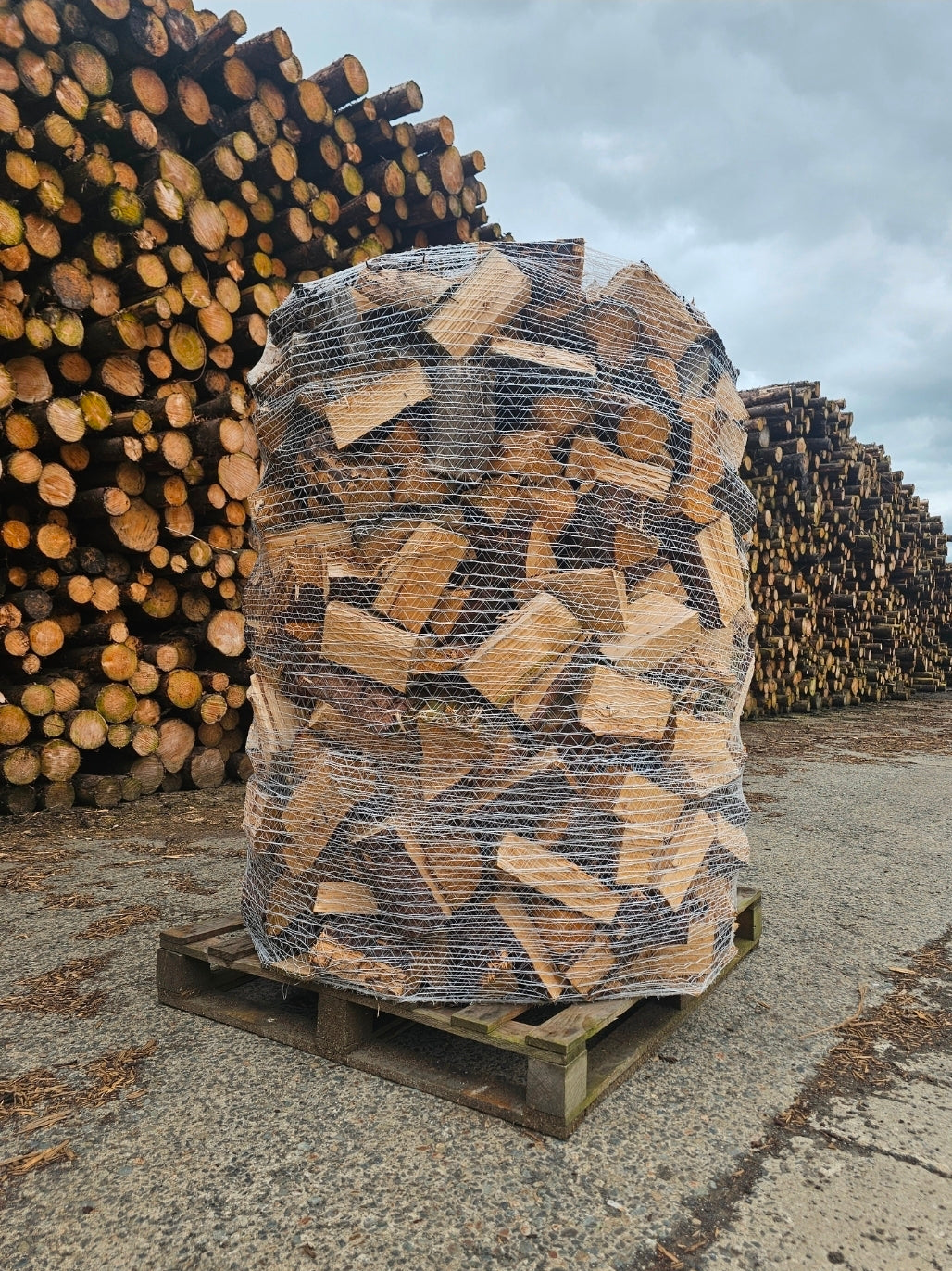 Pallet Hardwood Blocks